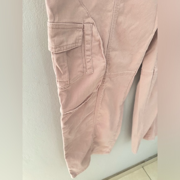 Pink cargo pants Size 13 and length 31" - Picture 3 of 8